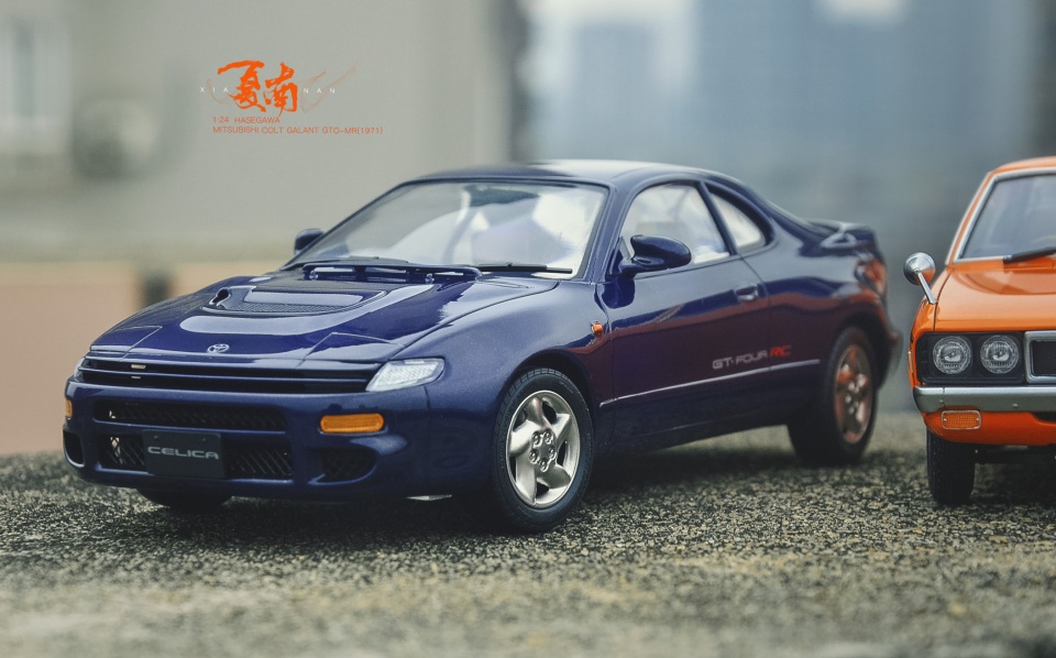 模玩秀：长谷川 1:24 三菱Colt Galant1971