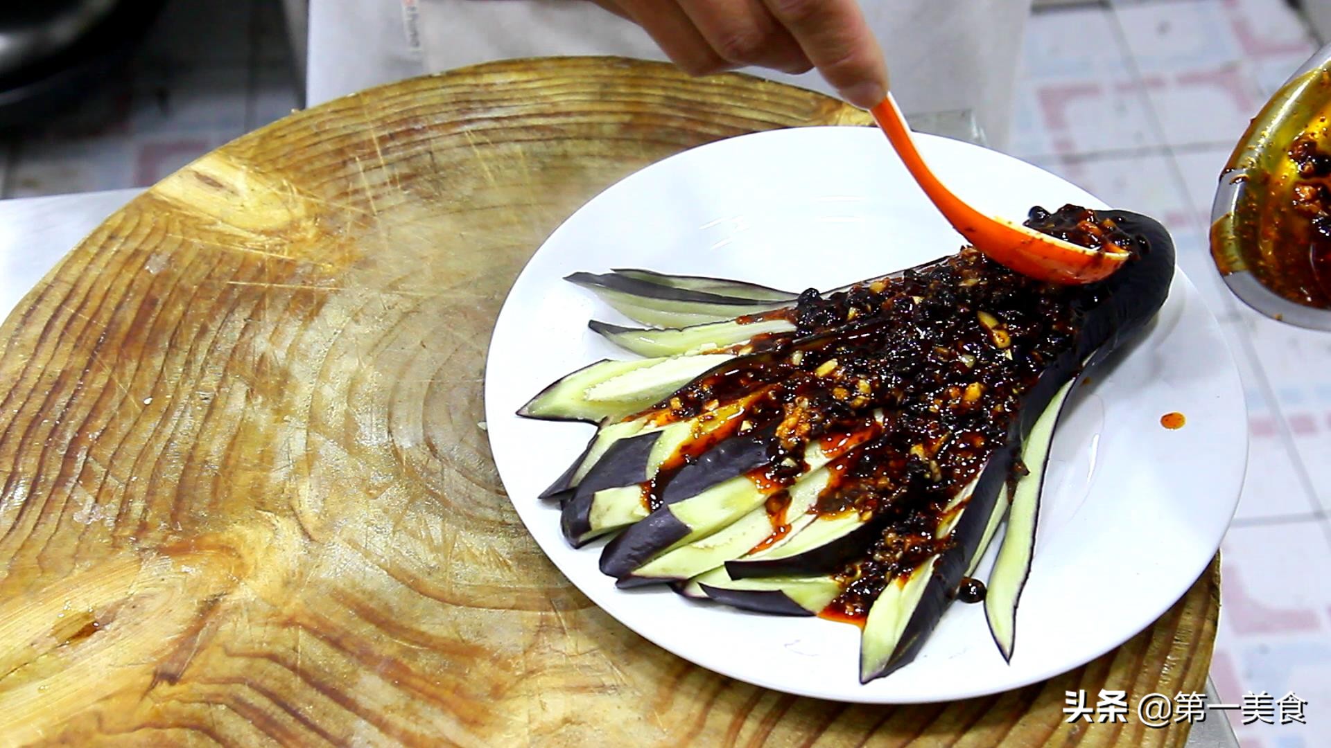 蒸蒜茄子的家常做法