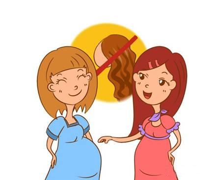 有人说怀孕期间不能烫发染发?这件事更要少做,做1次肚子疼3天