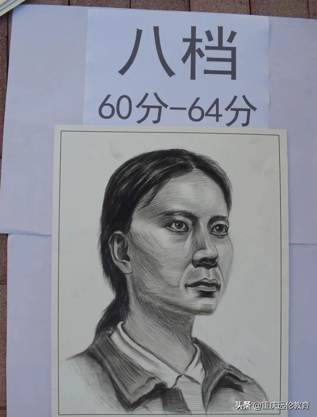 最新美术一模评分标准公布！高低分卷差距大！看看你属于第几档？