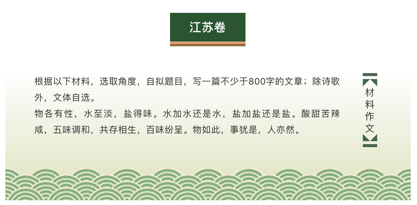 近5年高考作文题目大全！你印象最深刻的是哪篇？