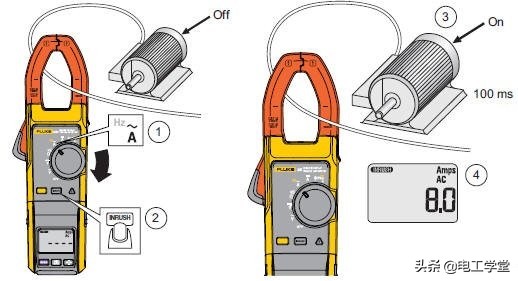 电工工具 钳形电流表工作原理及使用及注意事项