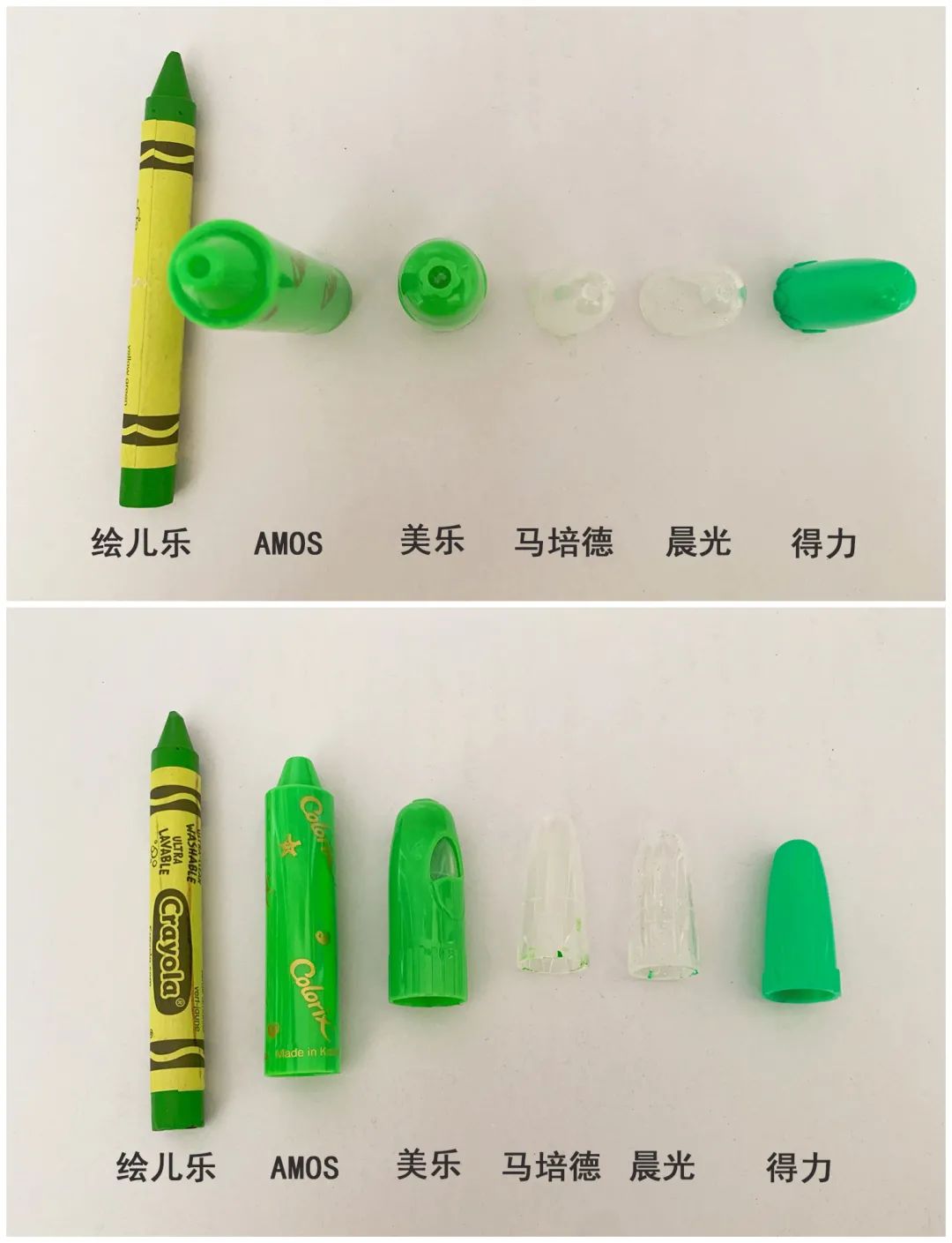 六大品牌水彩笔&蜡笔使用性能评测：开学季宝宝的画笔这样选