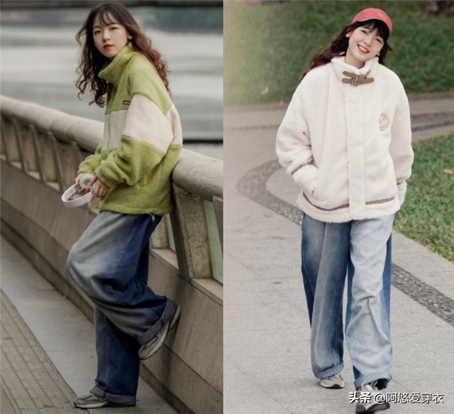 老爹鞋搭配什么裤子穿好看(穿一次就爱上的阔腿裤老爹鞋)