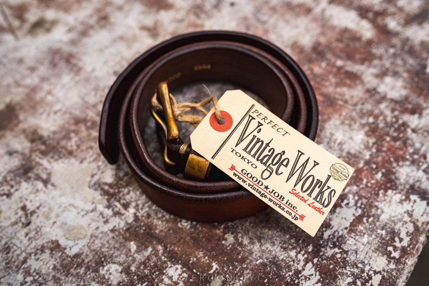 做了30年皮带的小众品牌——日本Vintage Works
