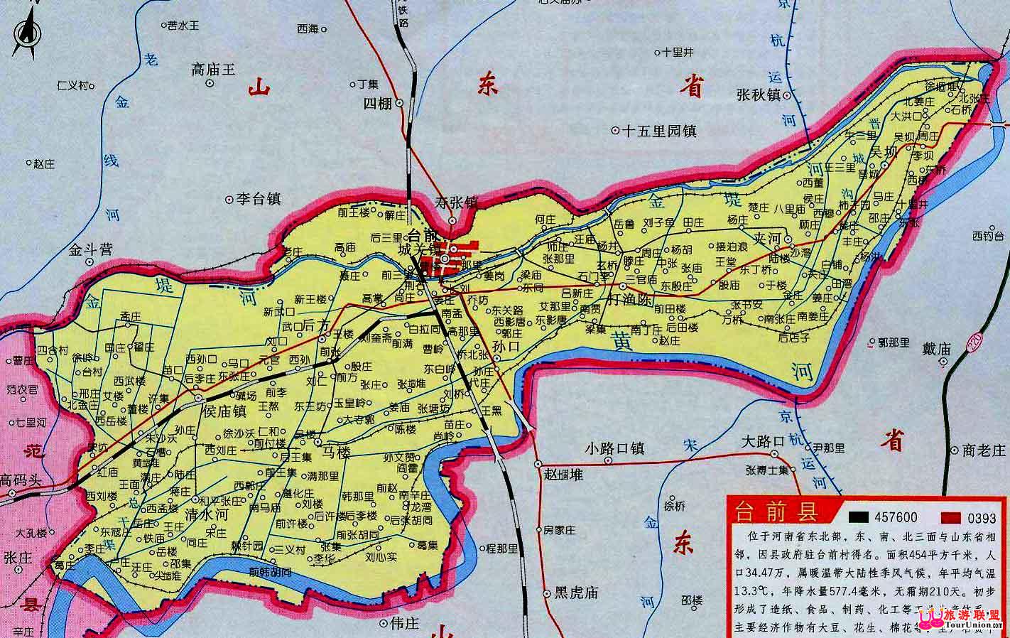 河南省台前县是属于哪个市附台前县旅游景点介绍