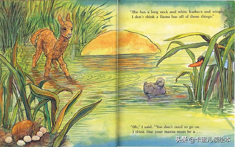 英文有声绘本《Is Your Mama a Llama》你的妈妈是羊驼吗？