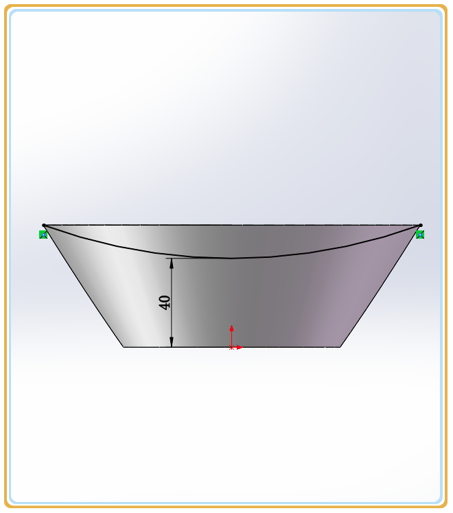 用SolidWorks画的小船和船桨，看图纸似乎挺复杂，但画起来并不难