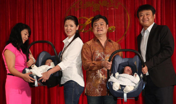 情歌皇后自曝求子路，豪掷60万人工受孕5年，48岁高龄怀上双胞胎