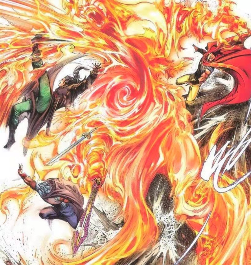《风云》漫画公认的最强武者，风云甘拜下风，无名只能被吊打