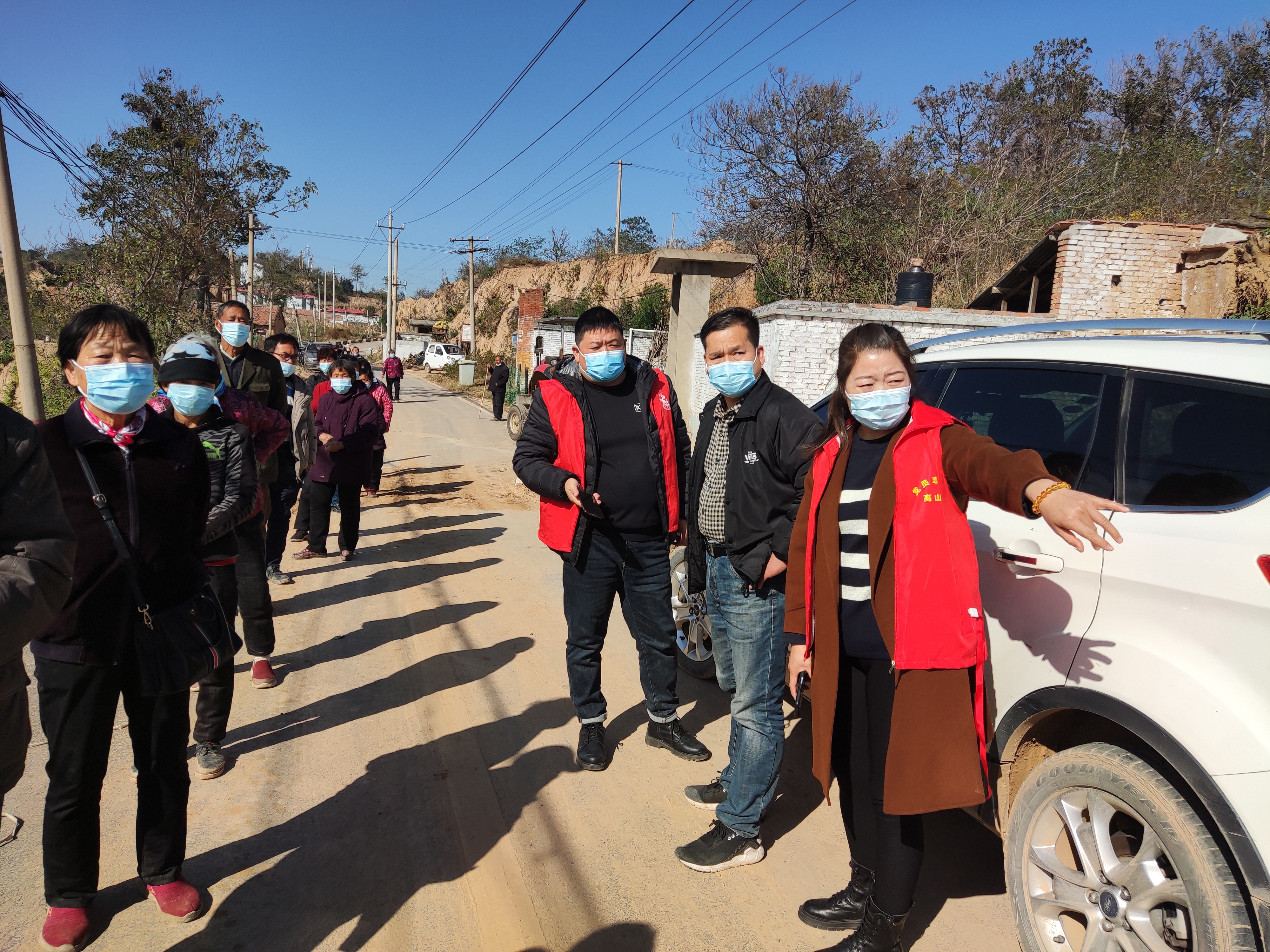 荥阳市高山镇基层党员干部是做好疫情防控工作的中流砥柱