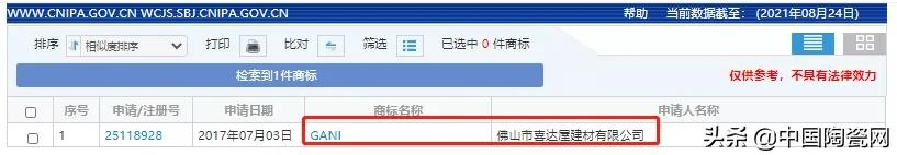全红禅被抢注商标,陶瓷行业也有“玛缇岩板家居”、山寨“简一”