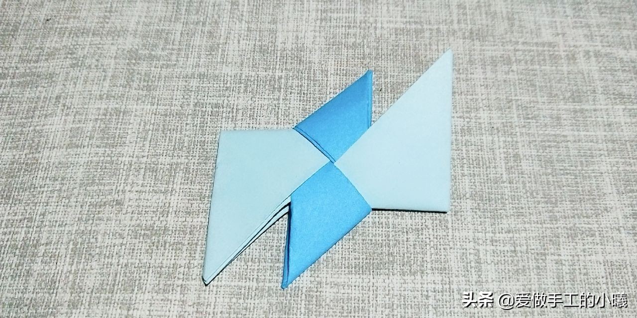 简单好玩的折纸飞镖，很多人的童年回忆呦