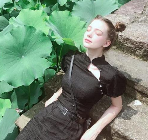 浙江大学“混血校花”，被称为俄罗斯版赵薇，理想是留在中国