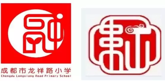 成都85所中小学校徽大起底：红绿是主流，长得“胖”完胜！