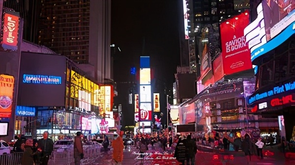 美国纽约时代广场的地理位置「精华」