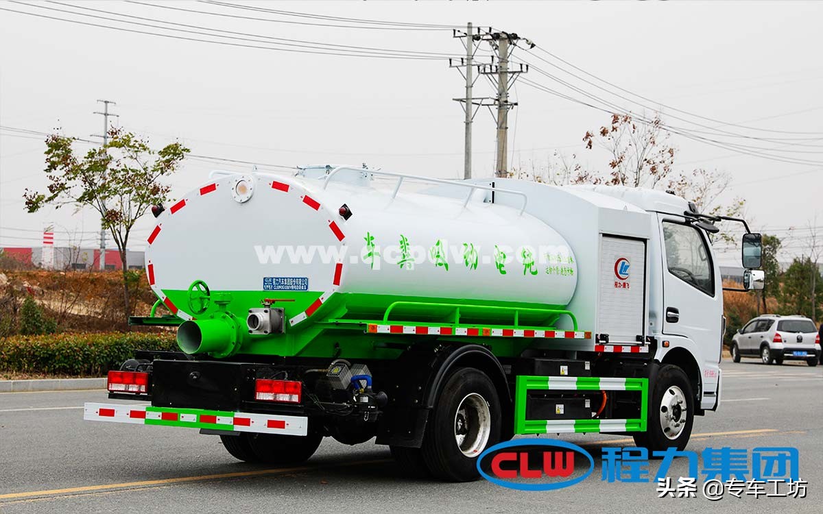 东风多利卡5方纯电动吸粪车