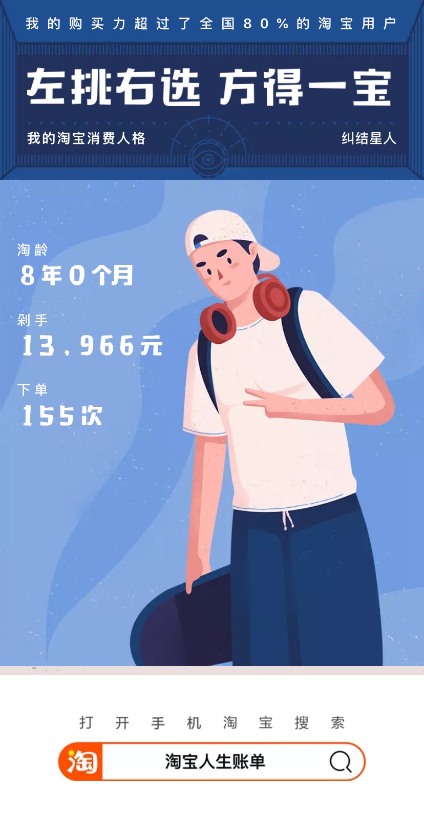 「官方」你在淘宝一共花了多少钱？“淘宝人生账单”一键查询