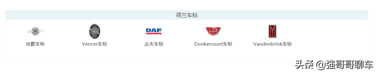 各国的汽车车标大全，最后四个车标你认识吗？