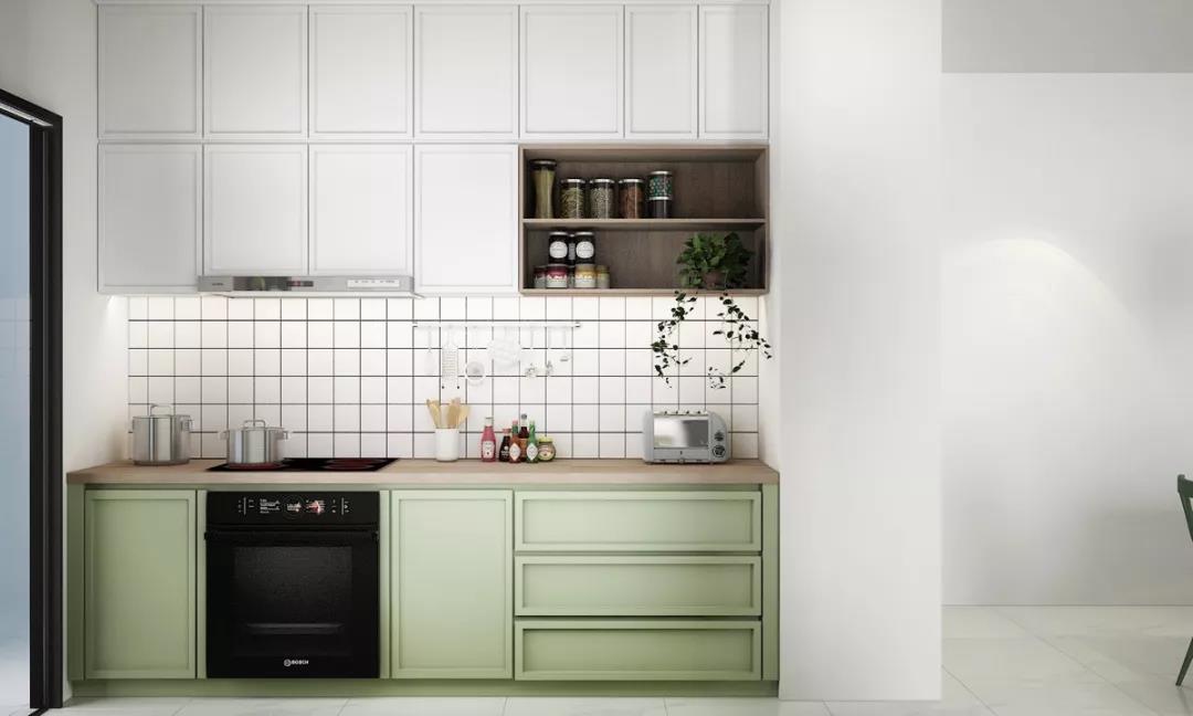 你家厨房太单调了 分享几套厨房装修配色案例