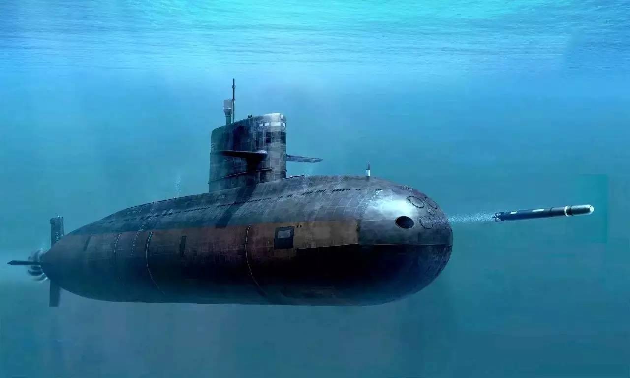一角鲸级核潜艇图片
