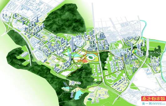 大运新城城市设计成果出炉 未来3-5年将推进108个项目