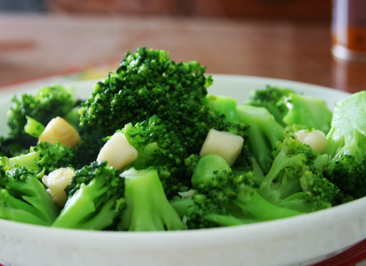 蒸西兰花要蒸多久蒜蓉粉丝蒸西兰花的做法