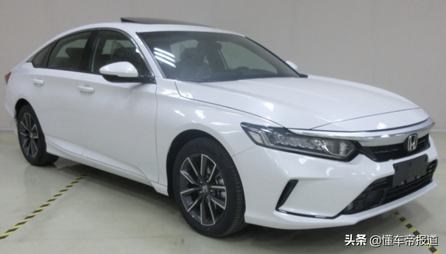 新车 | 雅阁姊妹车,东风本田新款inspire实车曝光,前脸变化大