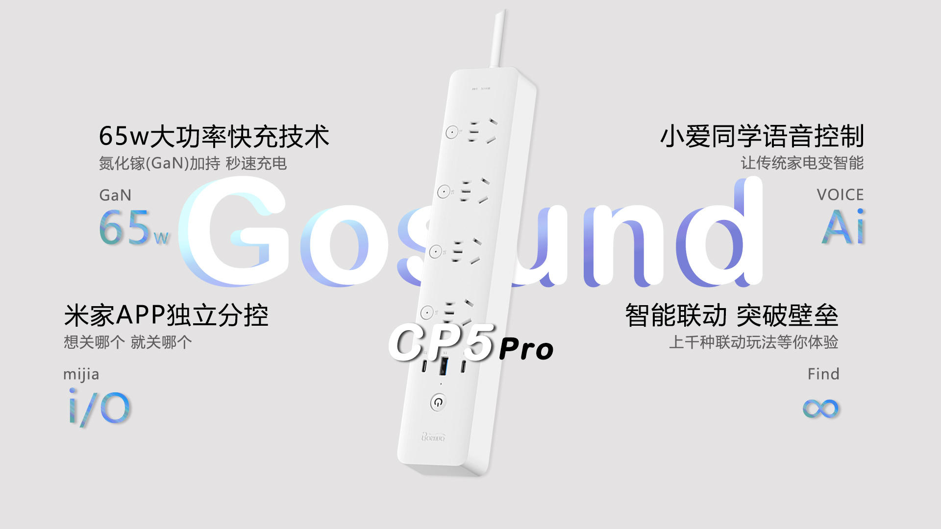 全协议小能手：Gosund CP5Pro智能插排