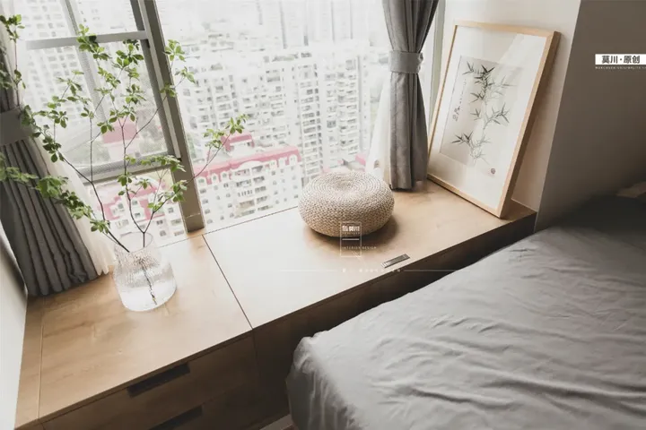 66㎡日式两室两厅,沙发区+开放式学习区,这个家真的超赞