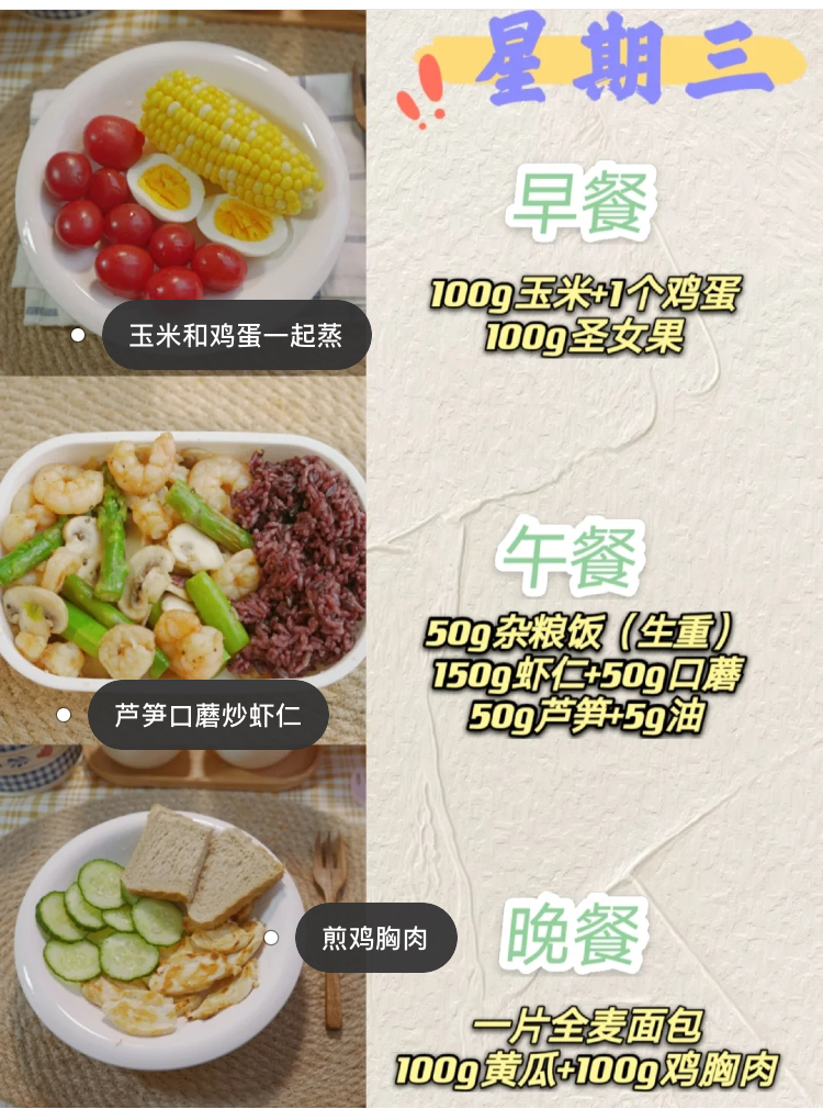 減肥餐,減肥餐 一日三餐食譜月瘦10斤
