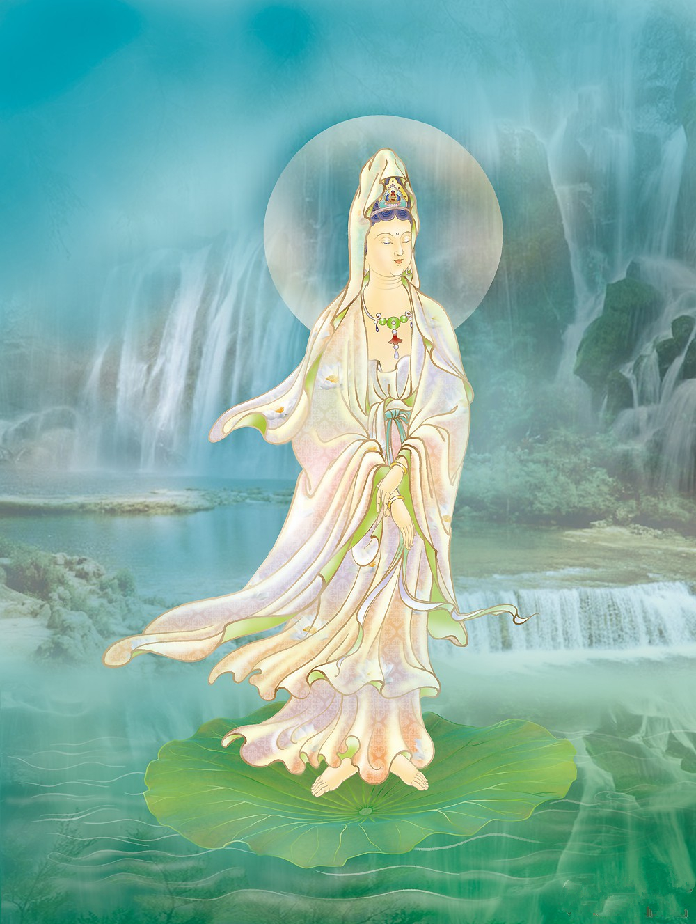 各种观音菩萨图片大全(超级精致的一组观世音菩萨圣像) - 赤虎壹号
