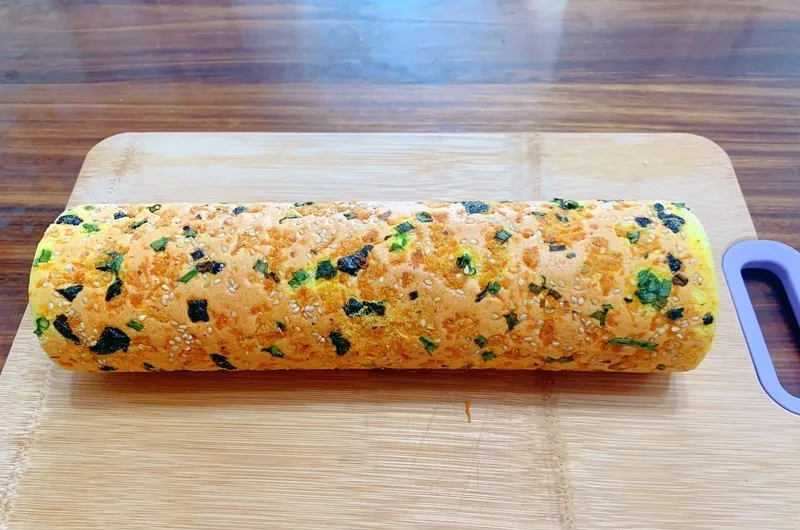 海苔肉松卷（山东欧米奇配方分享厚厚海苔肉松卷口感咸香）