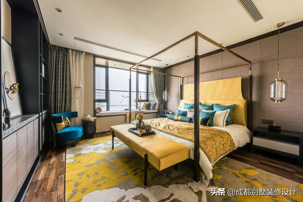 600㎡豪宅别墅装修设计，新中式顶级奢想，构建别样生活韵味