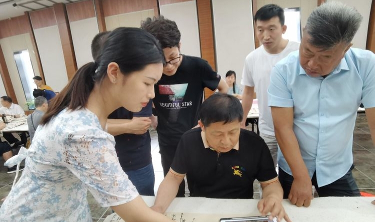 河南省书法培训中心2021年第一期短期班开班