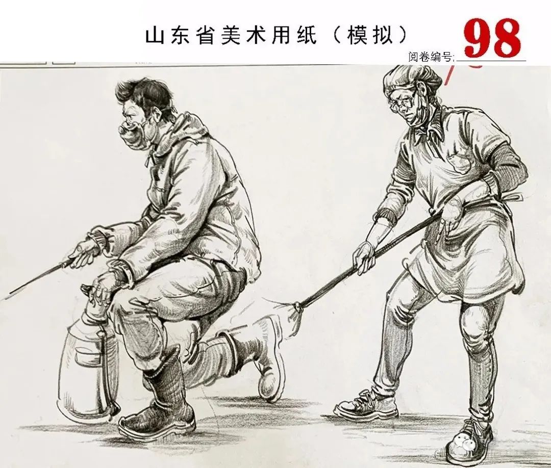 美术生联考将近，你能考多少分？先来了解联考三科评分标准吧