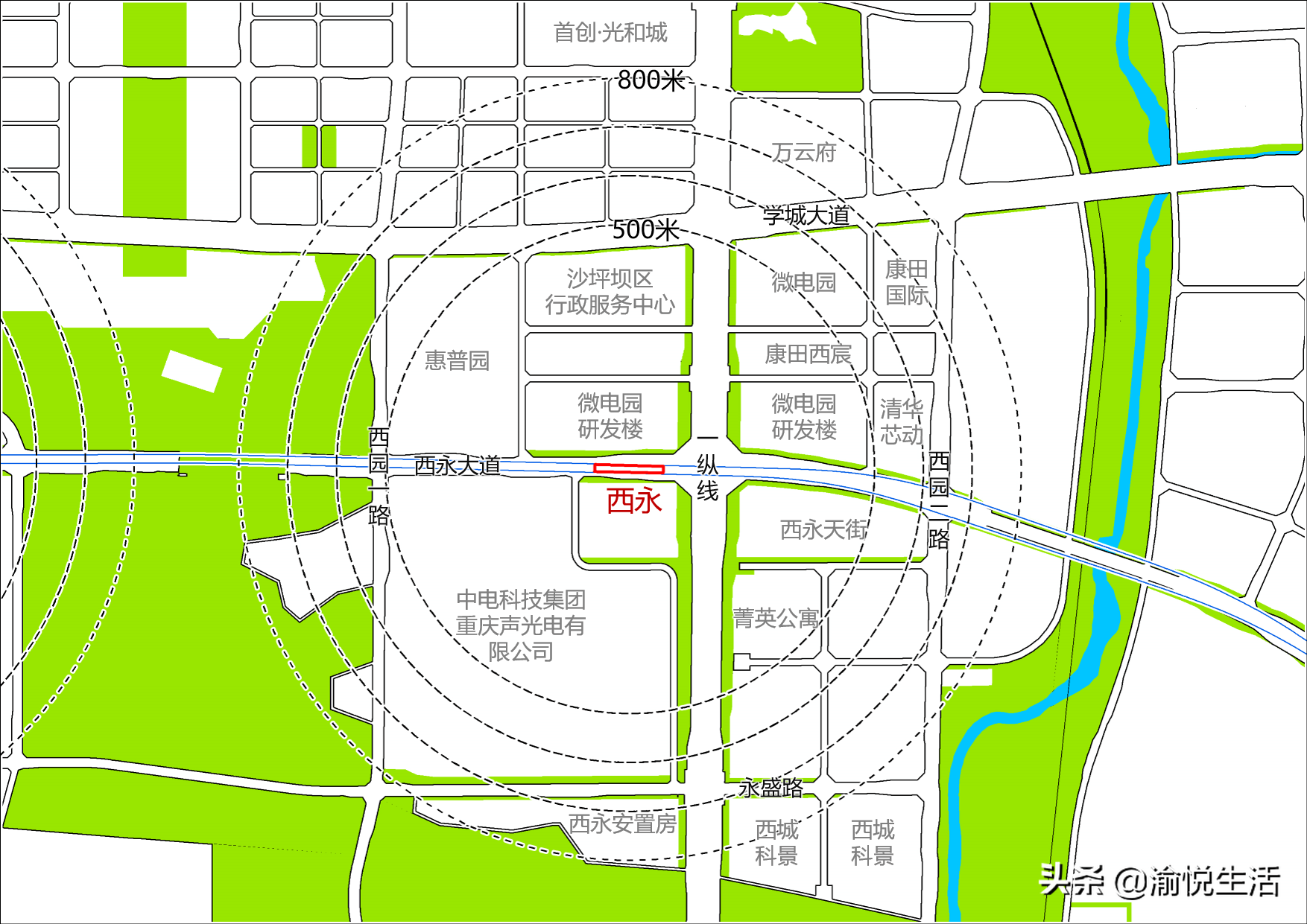 重庆马上动工这些轨道经过你身边小区！准确新站点周边详图(1)