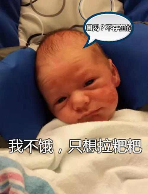 刚出生baby，不能喝水？