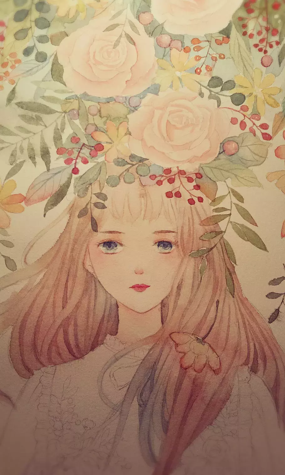 镜花水月，插画师用一支水彩笔画出一个梦想王国！