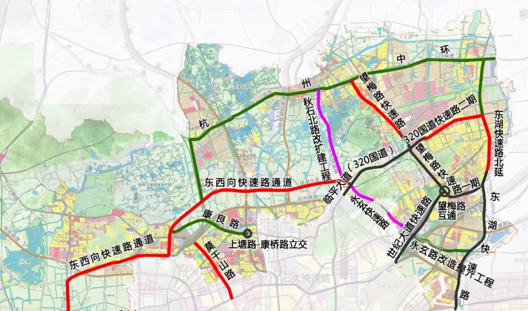 杭州中环320国道博陆至仁和段改建工程2022年全面开工建设