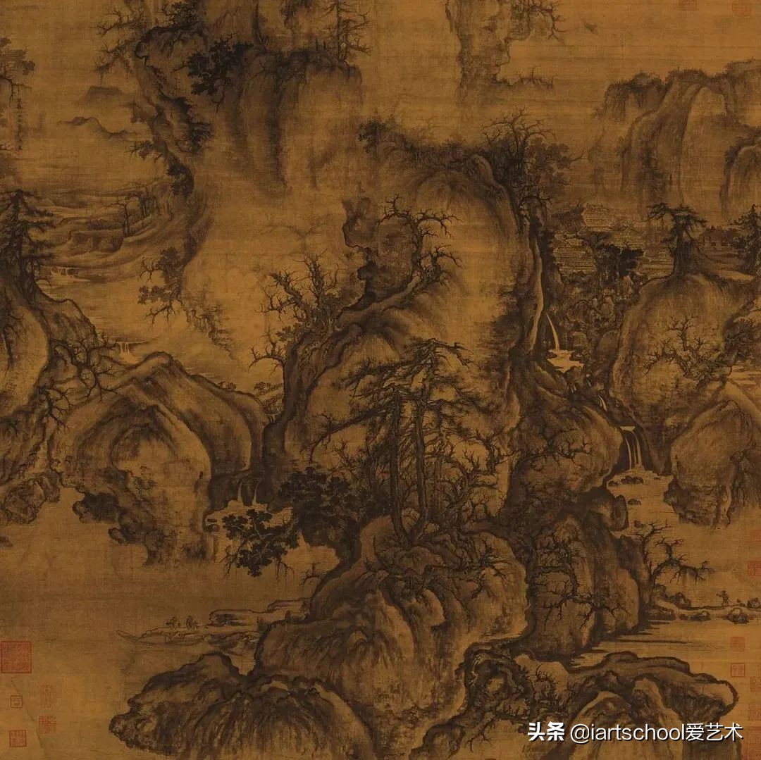 凡画山水，林木当先，71讲带你入门山水画