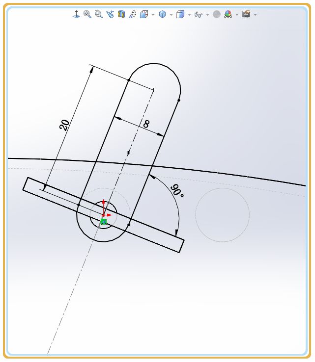 用SolidWorks画的小船和船桨，看图纸似乎挺复杂，但画起来并不难