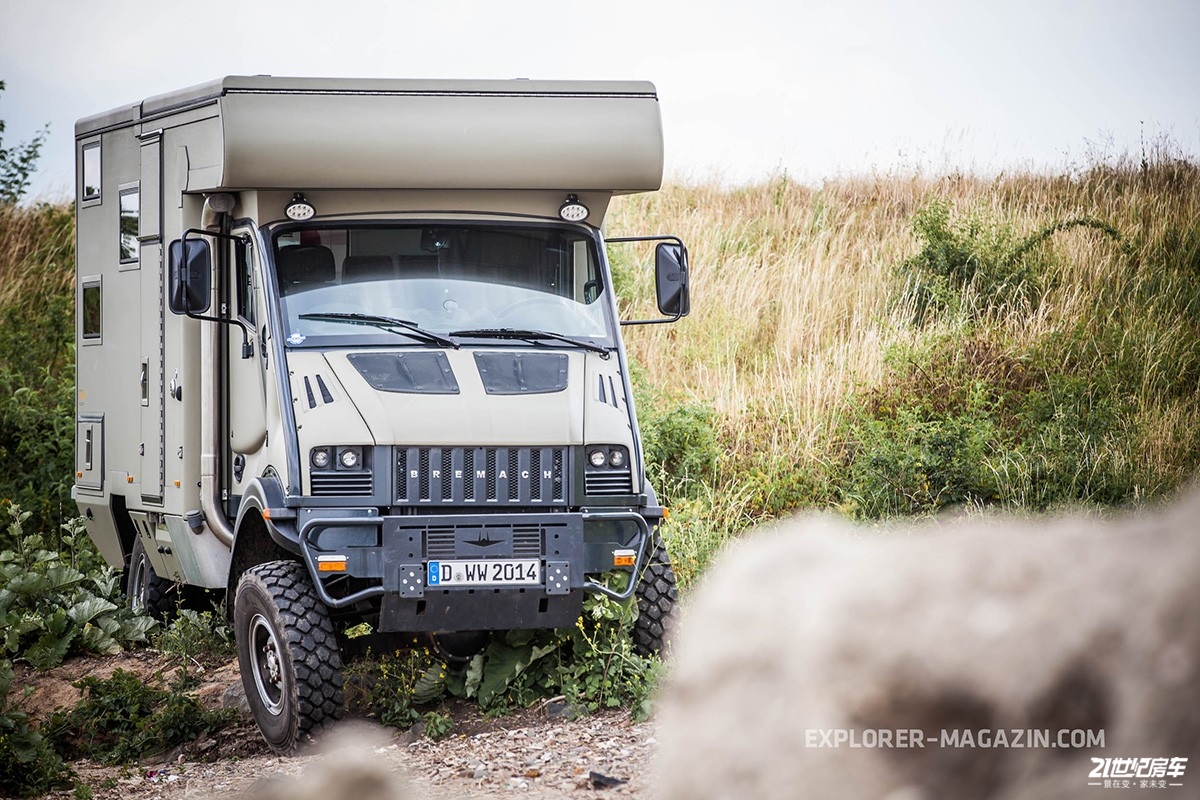 布雷诺奇霸天虎!全时四驱前后差速锁,硬汉都喜欢的房车