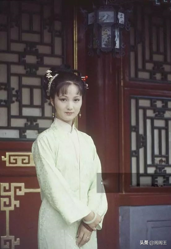 87版红楼梦珍贵的幕后剧照，回忆最漂亮的一代女演员