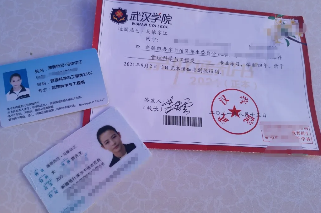 武汉学院新生开学，“迪丽热巴”前来报到，引老师和学生“围观”