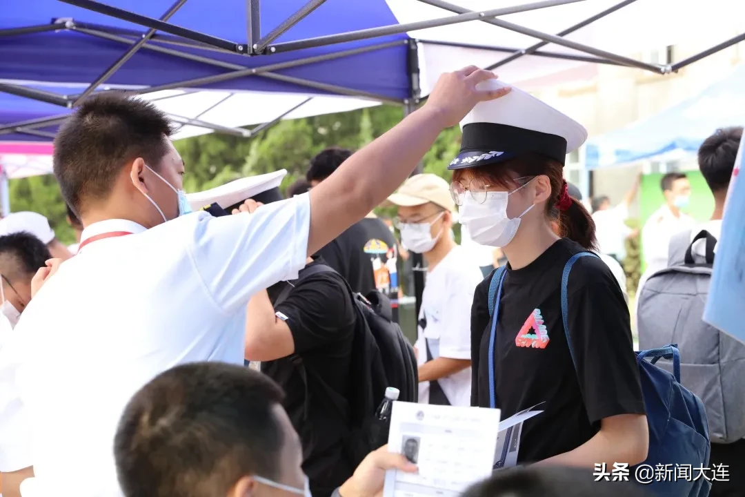 #大连头条#高校开学进行时！终于等到你