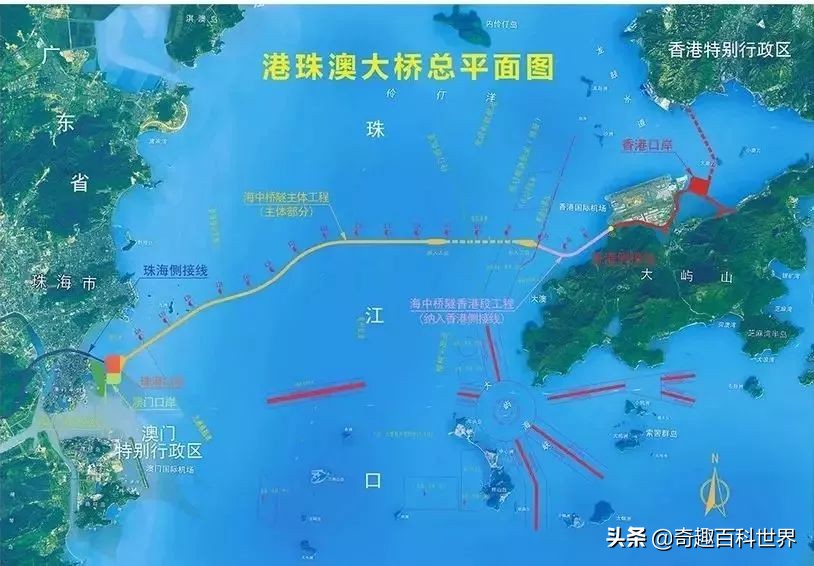 世界上最长的跨海大桥(全球最长跨海大桥----港珠澳大桥)