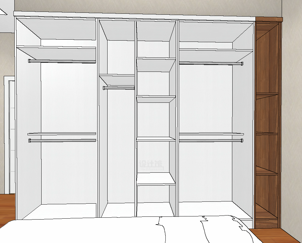 衣柜深度一般是多少(一般衣柜深度尺寸是多少合适)