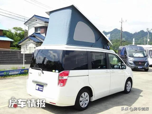本田MPV变房车，上下班代步能坐7人，周末郊游可供四口人住宿