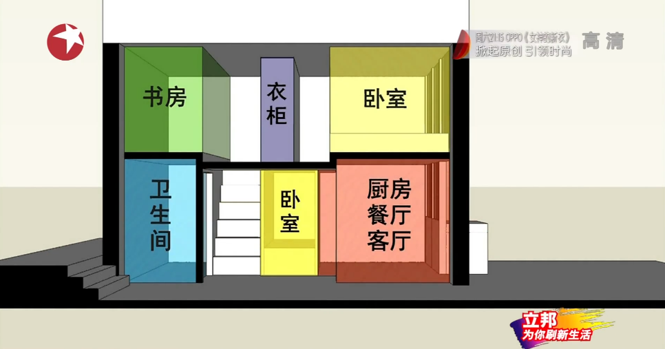 一家4口3代同堂，蜷缩在13㎡的老房中，设计师逆改成4室1厅，牛